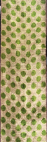 Green-Ikat Fabric ( 40 cm )