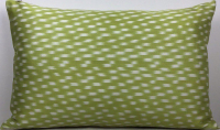 Green-Ikat Fabric ( 40 cm )