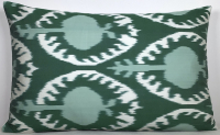 Green-Velvet Pillow ( 40 x 40 cm )