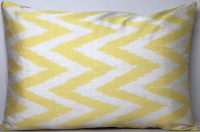 Yellow-Ikat Fabric ( 40 cm )