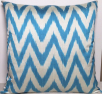 Blue-Velvet Pillow ( 40 x 40 cm )