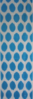 Blue-Ikat Fabric ( 40 cm )