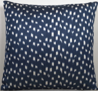 Lacivert-Ikat Fabric ( 40 cm )