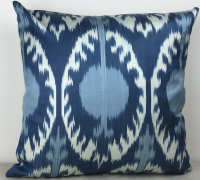 Blue-Velvet Pillow ( 40 x 60 cm )