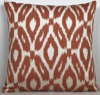 Orange-Velvet Pillow ( 40 x 40 cm )