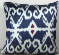 Blue-Velvet Pillow ( 40 x 40 cm )