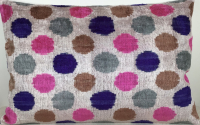 Renkli-Ikat Pillow ( 40  x 60 cm )