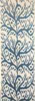 Blue-Ikat Fabric ( 40 cm )