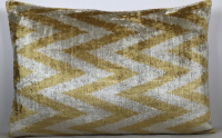 Yellow-Ikat Pillow ( 50 x 50 cm ) 