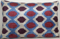 Blue-Velvet Pillow ( 50 x 50 cm )