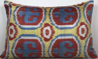 Blue-Ikat Pillow ( 40 x 40 cm )