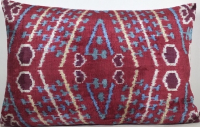 Red-Ikat Fabric ( 40 cm )