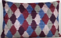 Blue-Ikat Fabric ( 40 cm )