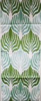 Green-Ikat Pillow ( 40 x 40 cm )