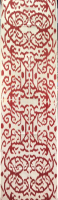 Red-Ikat Fabric ( 40 cm )