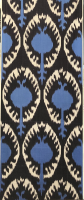 Blue-Ikat Fabric ( 40 cm )