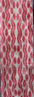 white-Ikat Pillow ( 40 x 40 cm )