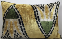 Yellow-Velvet Pillow ( 40 x 40 cm )