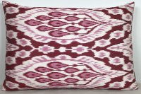 Red-Ikat Fabric ( 40 cm )