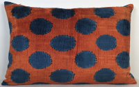 Lacivert-Ikat Fabric ( 40 cm )