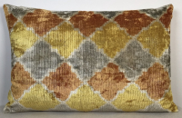 Yellow-Velvet Fabric ( 40 cm )