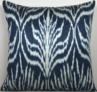 Blue-Ikat Fabric ( 40 cm )