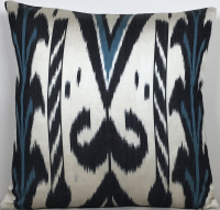 Black-Ikat Fabric ( 40 cm )