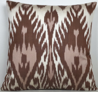kahverengi-Ikat Pillow ( 40 x 60 cm )