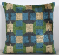 Renkli-Ikat Pillow ( 40 x 40 cm )