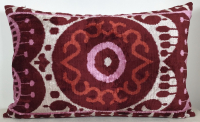 Blue-Ikat Pillow ( 40 x 40 cm )