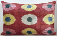 Blue-Ikat Pillow ( 40 x 40 cm )