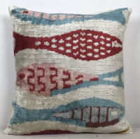 Renkli-Velvet Pillow ( 40 x 40 cm )