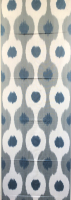 Gri-Ikat Fabric ( 40 cm )