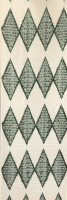 white-Ikat Fabric ( 40 cm )