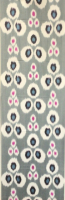 white-Ikat Fabric ( 40 cm )