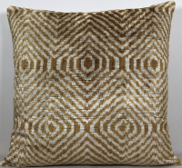 Green-Ikat Pillow ( 40 x 40 cm )