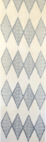 Gri- Ikat Fabric ( 40 cm )