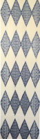 white- Ikat Fabric ( 40 cm )