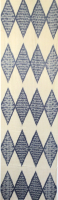 white-Ikat Fabric ( 40 cm )