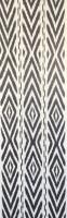 white-Ikat Fabric ( 40 cm )