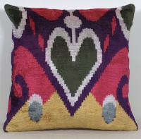 Renkli-Ikat Pillow ( 40 x 40 cm )