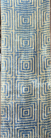 Blue-Ikat Pillow ( 40 x 40 cm )