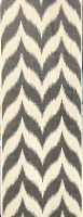 white-Ikat Fabric ( 40 cm )