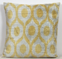 Green-Ikat Pillow ( 40 x 40 cm )