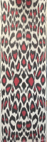 white-Ikat Fabric ( 40 cm )