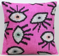 Renkli-Velvet Pillow ( 40 x 40 cm )