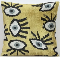 Renkli- Velvet Pillow ( 40 x 40 cm )