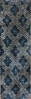 Blue-Ikat Fabric ( 40 cm )