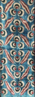 Blue-Ikat Fabric ( 40 cm )