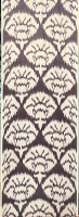 white-Ikat Fabric ( 40 cm )